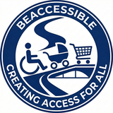 BeAccessible circular logo: Creating Access for All
